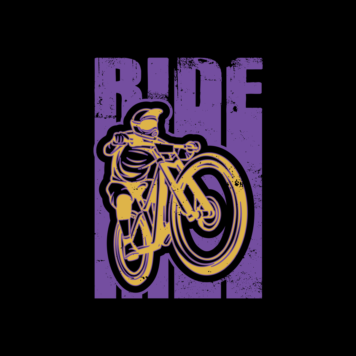 "Ride" e авторски дизайн от distortionnerd.space